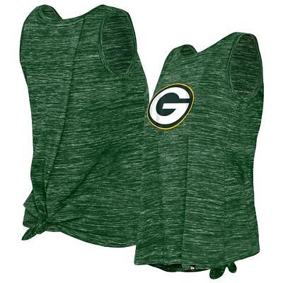 Women's New Era Green Bay Packers Space-Dye Hoodie