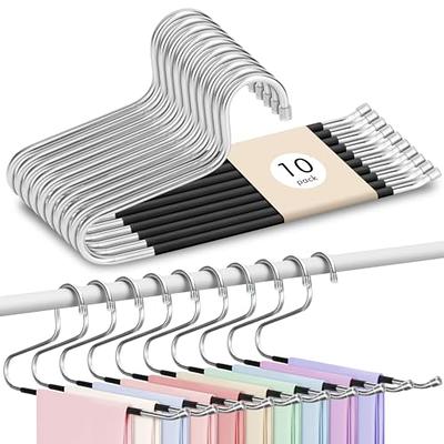 3 Pack Pants-Hangers-Space-Saving,6 Tier-Closet-Organizers-and-Storage  Skirt Hangers with Clips,Clothes- Jeans Scarf Hangers,College-Dorm-Room-Essentials  Décor, Stainless Steel - Yahoo Shopping