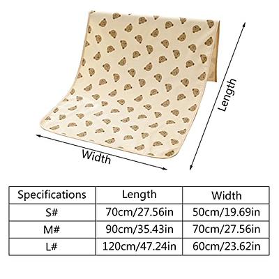 Baby Disposable Changing Pad, 100Pack Soft Waterproof Mat, Portable Diaper  Changing Table & Mat, Leak-Proof Breathable Underpads Mattress Play Pad