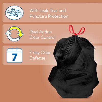 Great Value Strong Flex 33-Gallon Drawstring Multi-Purpose Trash Bags, Pine  Scent, 20 Bags - Yahoo Shopping