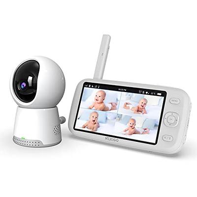 BABYSENSE Compact Video Monitor with 2x Cameras and 2-way Talk