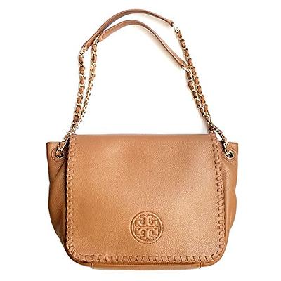 Tory Burch Marion Small Flap Shoulder Bag Bark - Yahoo Shopping