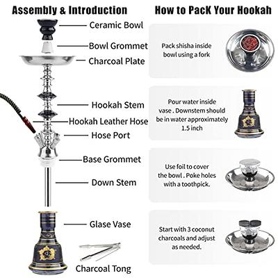  Hookah Foil Pre-Punched Hookah Aluminum Foil, Shisha