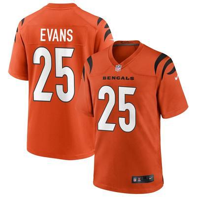 Chris Evans Men's Nike Orange Cincinnati Bengals Alternate Game