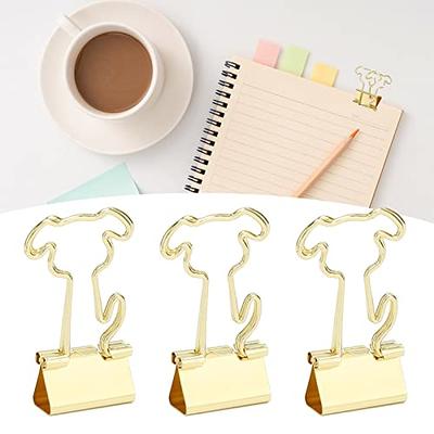 120Pcs Assorted Sizes Binder Clips, Metal Paper Clamps 4 Assorted Sizes,  Medium, Small, X Small and Micro for Office Supplies, Black.