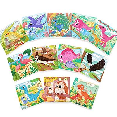 Puzzles for Kids Ages 3-5 Toddler Puzzles Set 20 Piece Wooden Jigsaw  Puzzles NEW