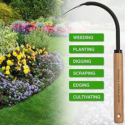 Grampa's Garden Hook - Weed Puller Tool & Gardening Hand