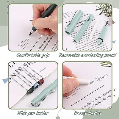 Everlasting Pencil 6 Pcs Inkless Pencils Detachable Eternal