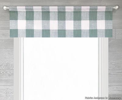 Farmhouse Living Buffalo Check Rustic Comfort Anti Fatigue Kitchen Mat -  18 x 30 - Grey/White - Elrene Home Fashions