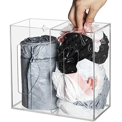 Buy Plastic Bag Dispenser Wall Mounted Grocery Garbage Trash Bag