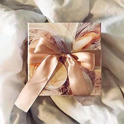 2 Rolls Handmade Ribbon Frayed Edge Chiffon Ribbon Holiday Valentine  Wedding Engagement Birthday Bouquets Gift Wrapping Ribbon 