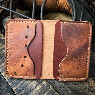 Repurposed Cooper 31 Hockey Glove Leather Wallet