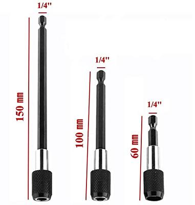 1/4 Hex Shank Magnetic Drill Extension Bit Holder Quick Release