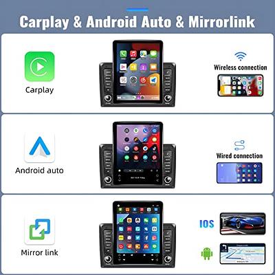 2G+32G Android 11 Double Din Car Stereo with Wireless