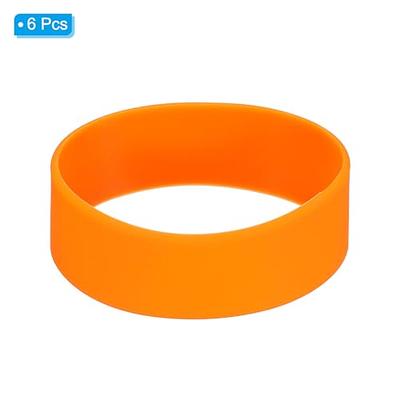 6 Pack Silicone Bands for Sublimation Tumbler Sublimation Silicone Bands  Rubber Bands Elastic Sublimation Paper Holder Water Bottle Bands for  Wrapping