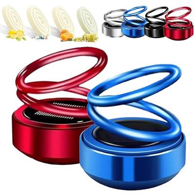  Aqualanès Portable Kinetic Molecular Heater, Portable Kinetic  Mini Heater, Auto Rotating Solar Double Ring Heater, Mini Portable Kinetic  Heater For Car (Red+Blue) : Home & Kitchen