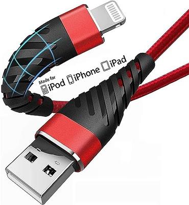 Long iPhone Charger Cable 10 Ft Lightning for Apple Charging Cord 10ft for  iPhone 14/13/12/11 Pro/X/Xs Max/XR/8 Plus/7/6/5/SE,for IPad USB Charge Wire