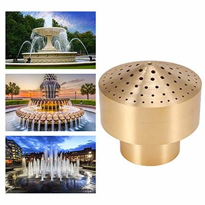 Fountain Nozzle, Brass Fountain Sprinkler Male Thread Easy Installation  Durable For Commercial Fountain Male Thread G1/4