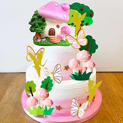 Pink Fairy | Fairy birthday cake, Fairy garden birthday cake, Fairy garden  cake