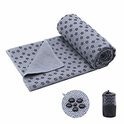 IUGA Yoga Towel Non Slip Soft Yoga Mat Towel Sweat Absorbent Hot Yoga Towel  Spray Bottle Included - Yahoo Shopping