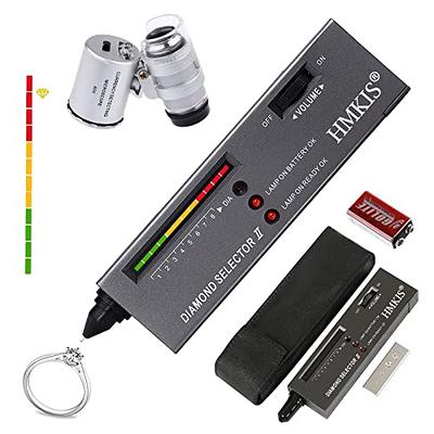 Salmue Professional Moissan Diamond Tester, LED Indicator Tester  Moissanites Detector Pen Selector Precision Tool Meter Device Jewelry Testing  Tool - Yahoo Shopping