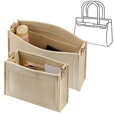 Felt Purse Organizer Insert Fit Handbag Shaper, Metal Shoulder Crossbody Bag  Chain Strap, Inside Pouch 19/26, New Liner, Conversion Kit - Yahoo Shopping