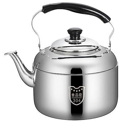 Electric Kettles for Boiling Water 3 Liter Stainless Steel Whistling Tea  Kettle- Whistling Tea Pot for Stovetop Hot Water Fast to Boil, Teapot That