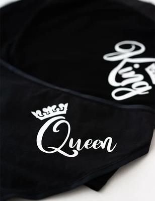 King Queen Boxers Couple Matching Boxers Underwear Briefs Valentines Day  Gift 