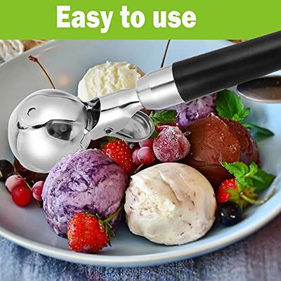 Cookie Scoop Set Stainless Steel Ice Cream Scooper With - Temu