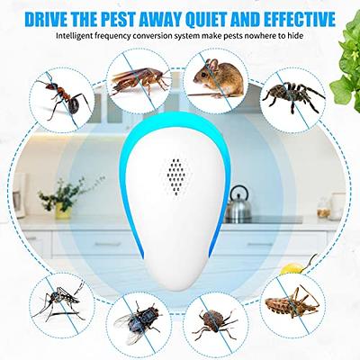 Qualirey 2 Pack Rodent Repellent Ultrasonic Mouse Repellent Plug