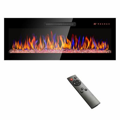 Clihome 42-72 Wall-Mounted w/ RC (1500W) Electric Fireplace - 50 in.