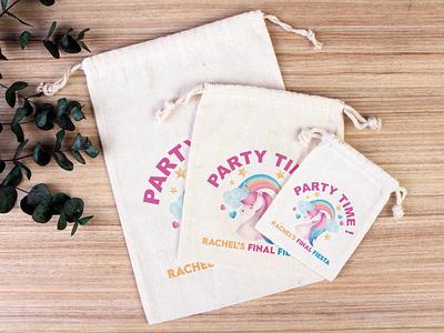 Party Favor Bags - Party Time