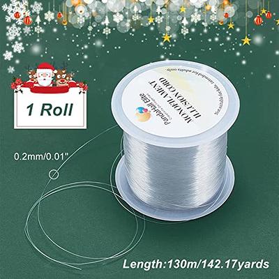 PH PandaHall 142 Yards 0.2mm Clear String Fishing Line Invisible Beading  Cords Nylon Thread String Jewelry Wire for Kandi Bracelet Making Ornaments  Hanging Party Decor Seed Beads Jewelry Making - Yahoo Shopping