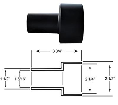 Shop Vacuum Hose Adapter compatible with Corded BLACK+DECKER MOUSE