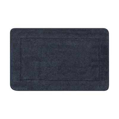 Somerset Home Memory Foam Extra Long Bath Mat, Blue