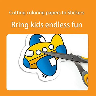 Children's Drawing Roll, Coloring Paper Roll for Kids, Drawing Paper Roll  DIY Painting Drawing Paper, Color Filling Paper, Sticky Drawing Art  Supplies