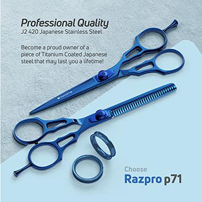 Professional Hair Scissors- 6.5” - Razor Edge Barber Scissors for Men