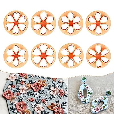 Puocaon Classic Geometric Clay Earring Cutters 21 Pcs