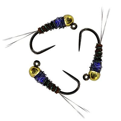 Thor Outdoor Purple Reign Frenchie Fly Fishing Nymph, Hook Size #14-3 Pc  Eco Pack - Bead Head Euro Jig Fly Kit for Trout and Panfish - Yahoo Shopping