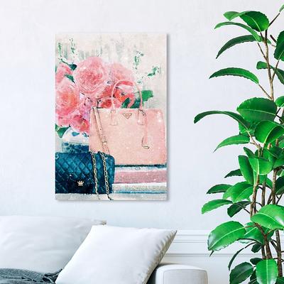 Pink Fashion Wall Art Print