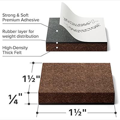 Woolous Self Adhesive Felt Furniture Pads - 110 Pieces