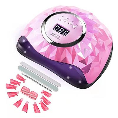 UV LED Nail Lamp NAILGIRLS 150W Nail Dryer for Gel Nail Polish 4 Timer  Setting with Automatic Sensor UV Nail Light Curing Lamp for Home Salon