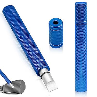 2Pcs Golf Groove Sharpener Cleaner, Re-Grooving Golf Club Groove