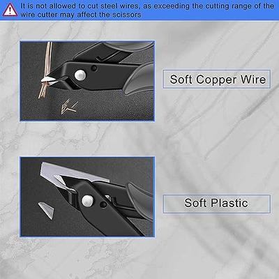 NICE-POWER 5 Inch Micro Flush Cutters, Wire Cutter with Internal Spring, Diagonal  Cutters for Jewelry, Electronics, Heating Wire, Model Sprue, Soft Copper  Wire Snips,Christmas Tree Tools(2 pack) - Yahoo Shopping