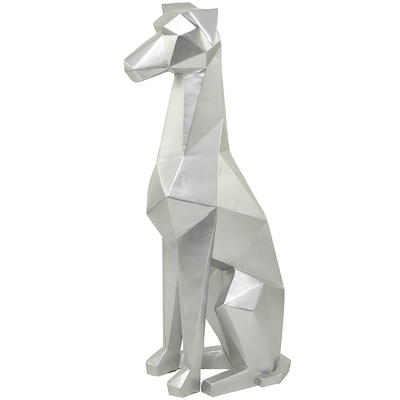 Novogratz Multi Colored Resin Dog Sculpture