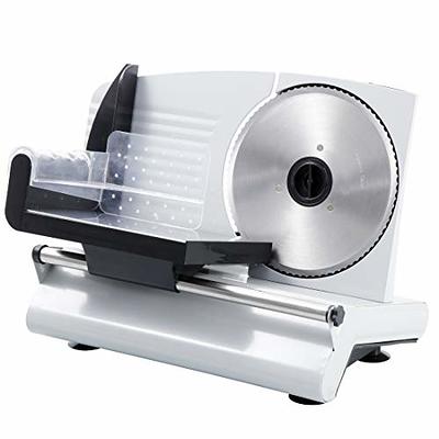 OSTBA Home Deli Food Meat Slicer Electric Removable 7.5