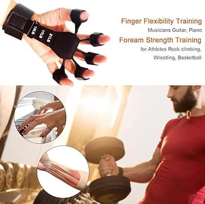 SSFMY Grip Strength Trainer,Finger Strengthener, the gripster Strength  Trainer,Hand Grip Strengthener 6 Resistant Level Finger  Exerciser-Adjustable Hand Strengthener for Hand Therapy(2PCS) - Yahoo  Shopping