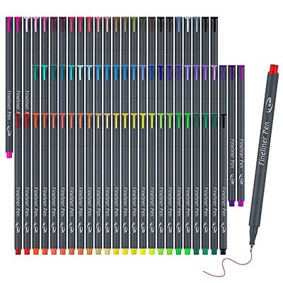 Riancy 36 Fineliner Colored Pens Sipa Pen Fine Point Journal