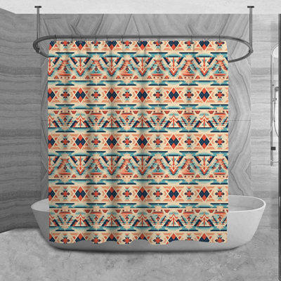 Kymoni Ikat Shower Curtain - Yahoo Shopping