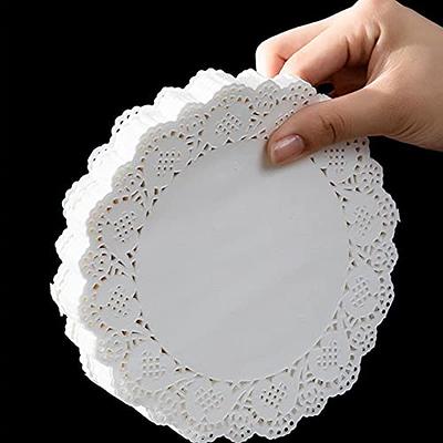 The Baker Celebrations Black Paper Lace Doilies - Pack of 30